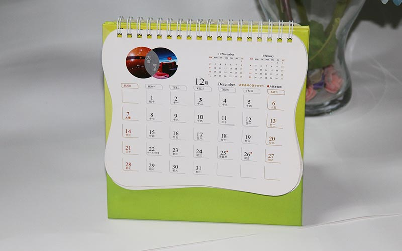 新款台曆定制廠家，定制各種