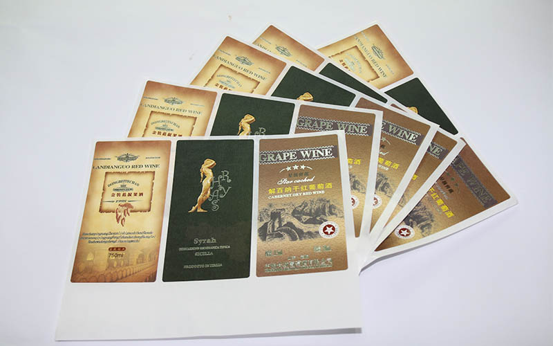 彩色不幹膠印刷